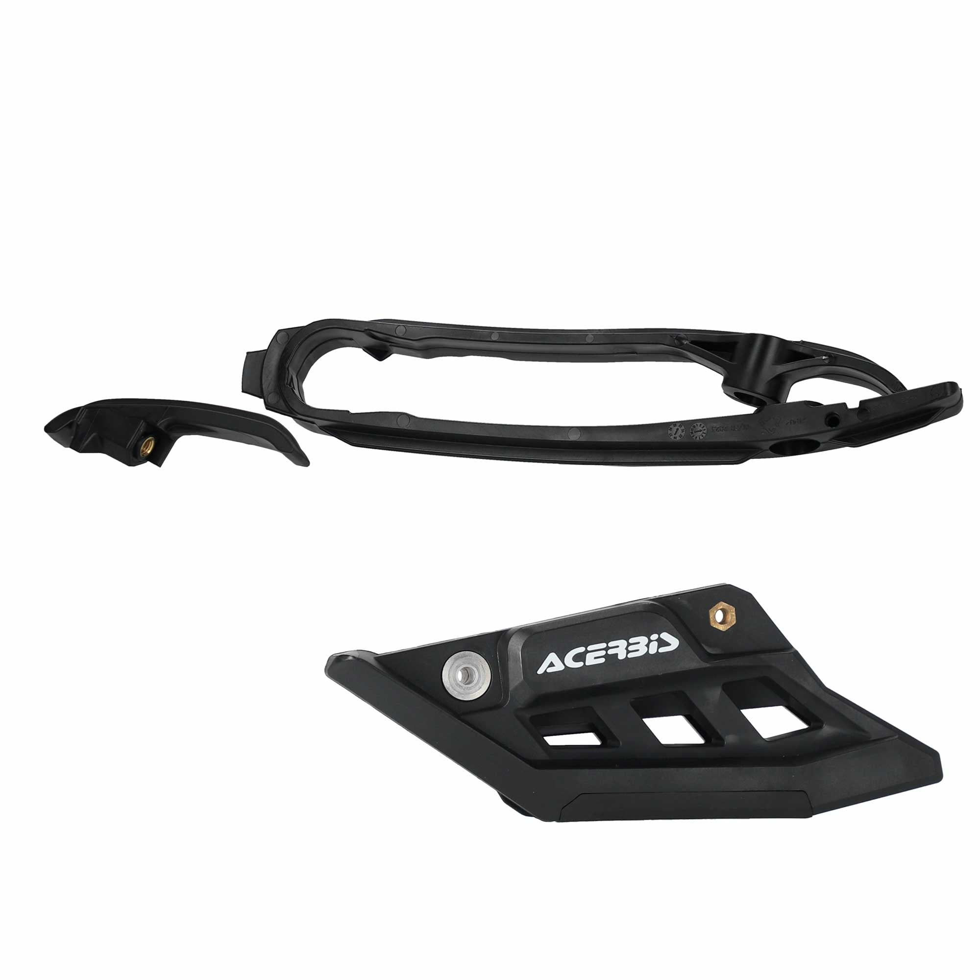 Acerbis - Complete Chain Block & Slider Kit - KTM SX/SXF 125-450 23-24, EXC/EXCF 150-500 23-24, XC/XCF/XCW/XWF 125-500 24, Husqvarna TC/FC 125-450 23-24, TE/FE 250-501 24, FX350/450 23-24, Gas Gas MC/MCF/EC/ECF/EX/EXF 125-450 24
