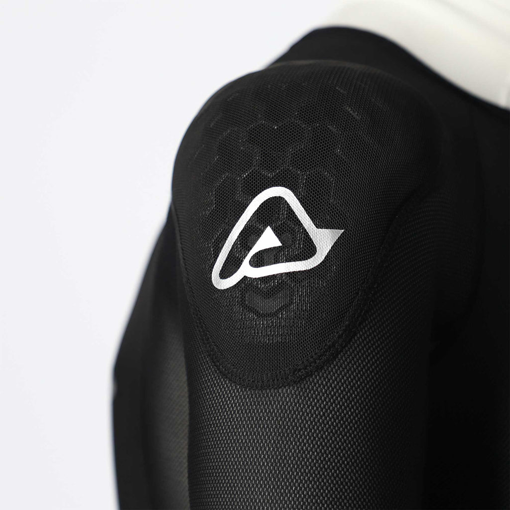 Acerbis Youth MX | MTB Armoured Protection Jacket - FLUX AIR (Black)