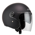 NZI Ville Open Face Helmet (Matt Black)