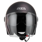 NZI Ville Open Face Helmet (Matt Black)