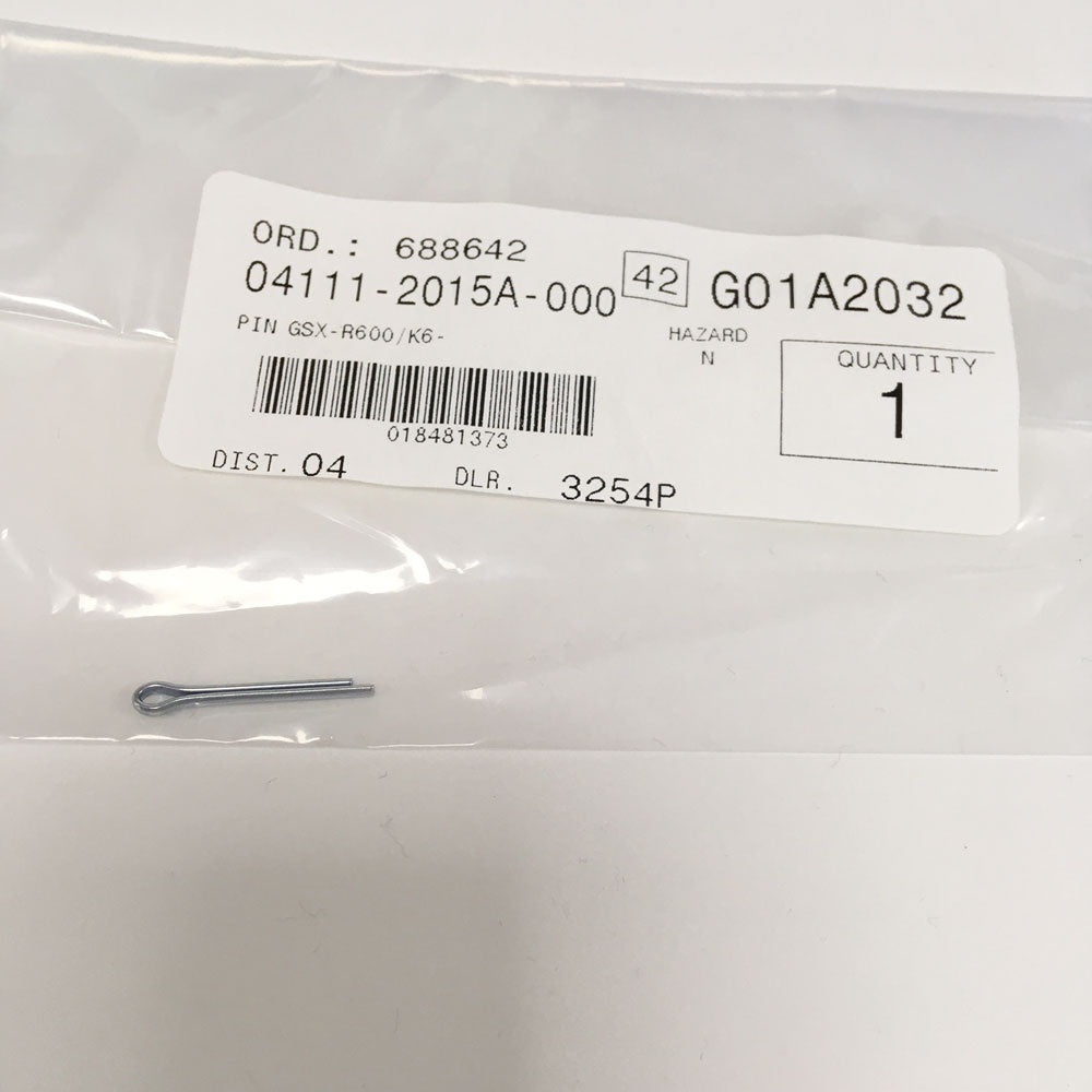 Suzuki Genuine Part - Cotter Pin (RMZ250 07-23, RMZ450 07-23) - 04111-2015A-000