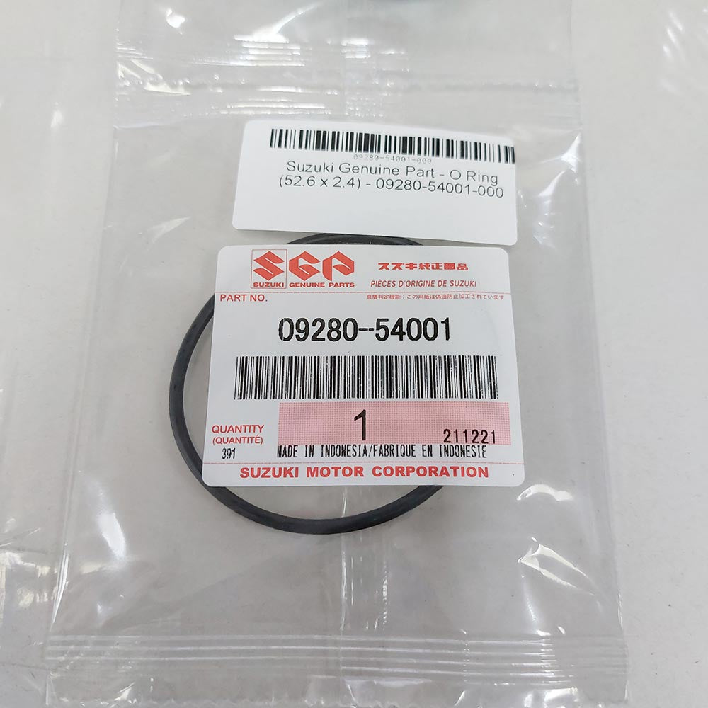 Suzuki Genuine Part - O Ring (52.6 x 2.4) - 09280-54001-000