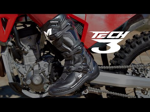 Alpinestars MX Boots - Tech 3 ENDURO (Black)