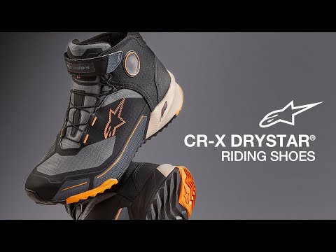Alpinestars Honda CR-X Drystar Riding Shoes (Black/Red/Grey)