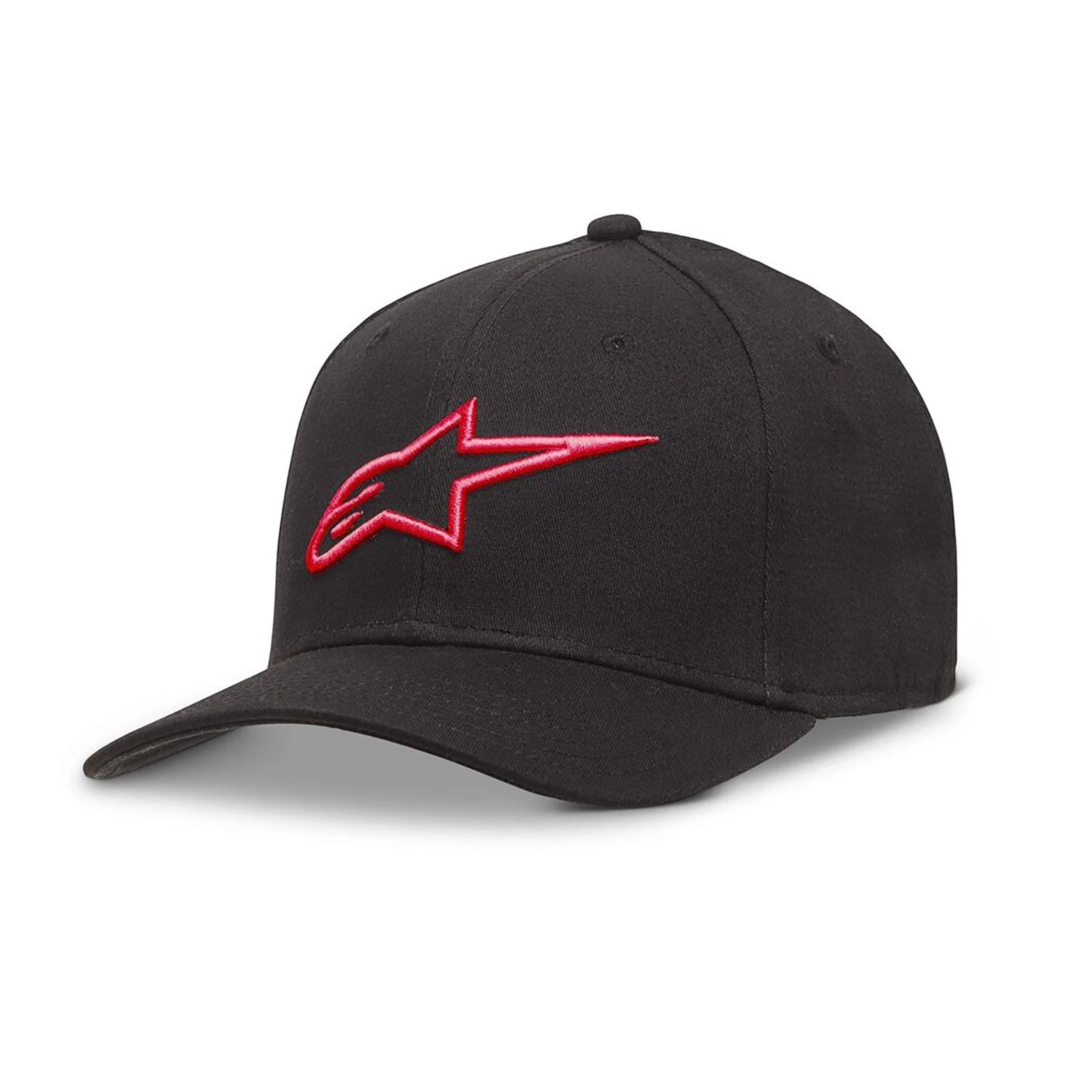 Alpinestars Flexfit Cap - Ageless Curve (Black/Red)