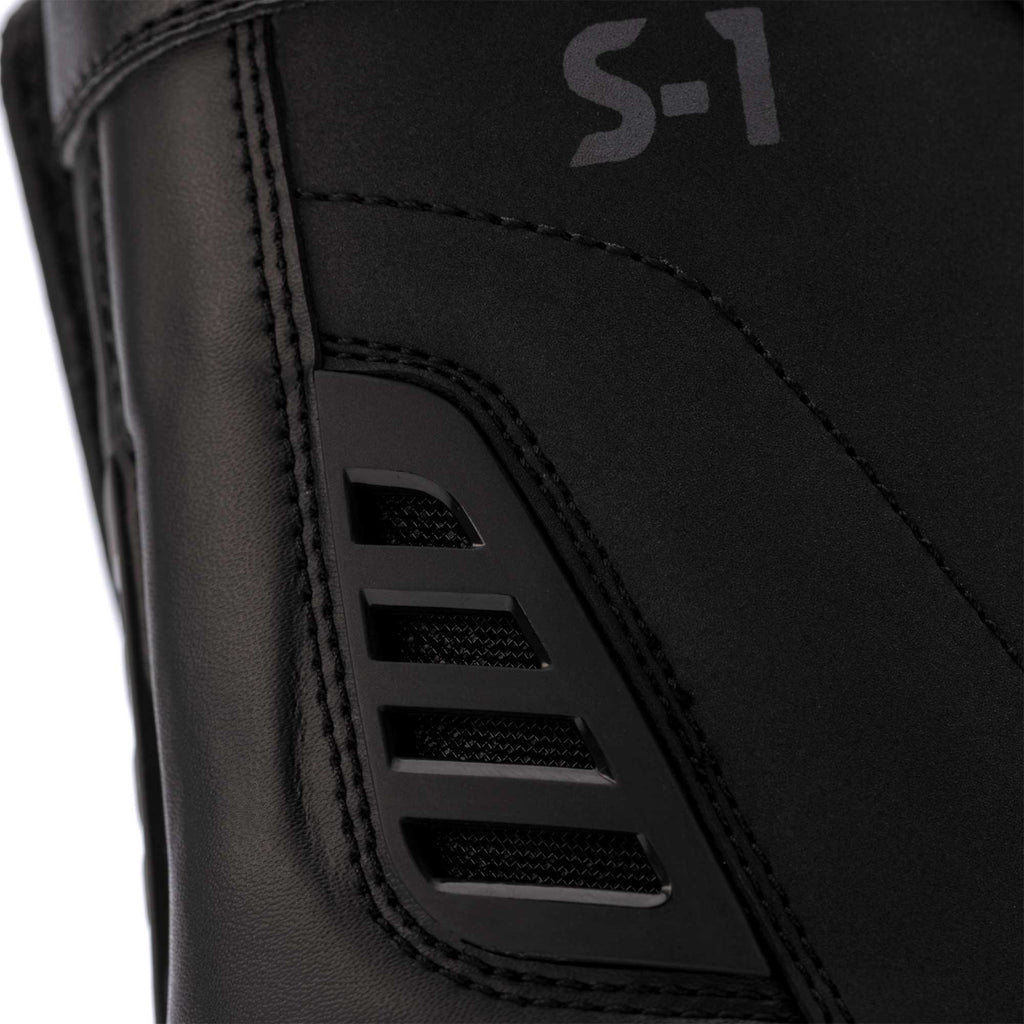 RST Motorcycle Sports Boots - S-1 Mens CE (Black / Black)
