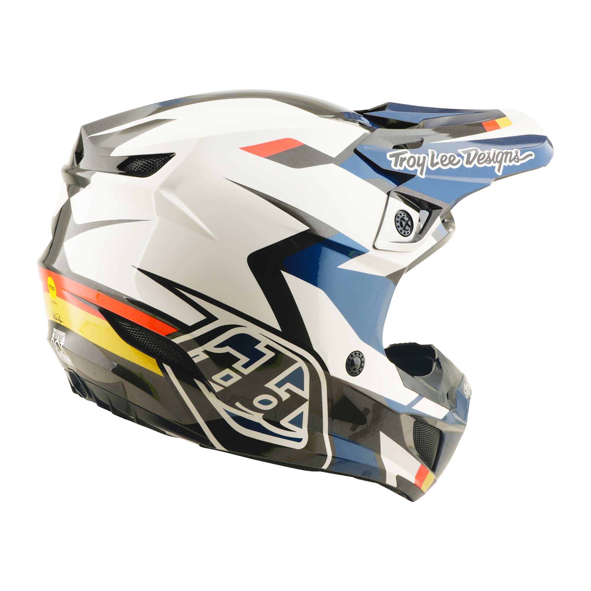 Troy Lee Designs MX | Enduro Helmet - SE5 Polycarbonate MIPS Integra - ROAMER (Blue)