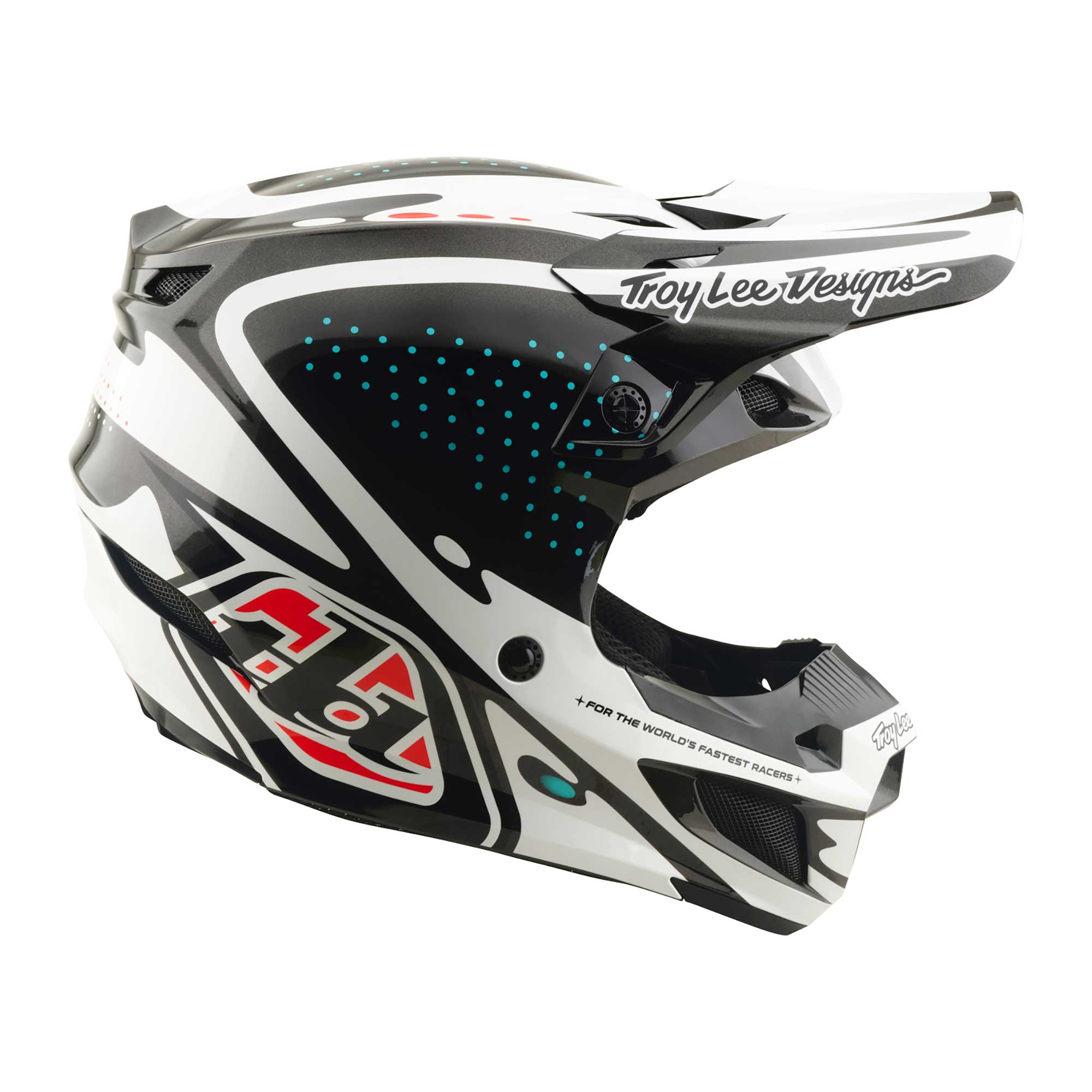 Troy Lee Designs MX | Enduro Helmet - SE5 Polycarbonate MIPS Integra - THE LINE (Black)