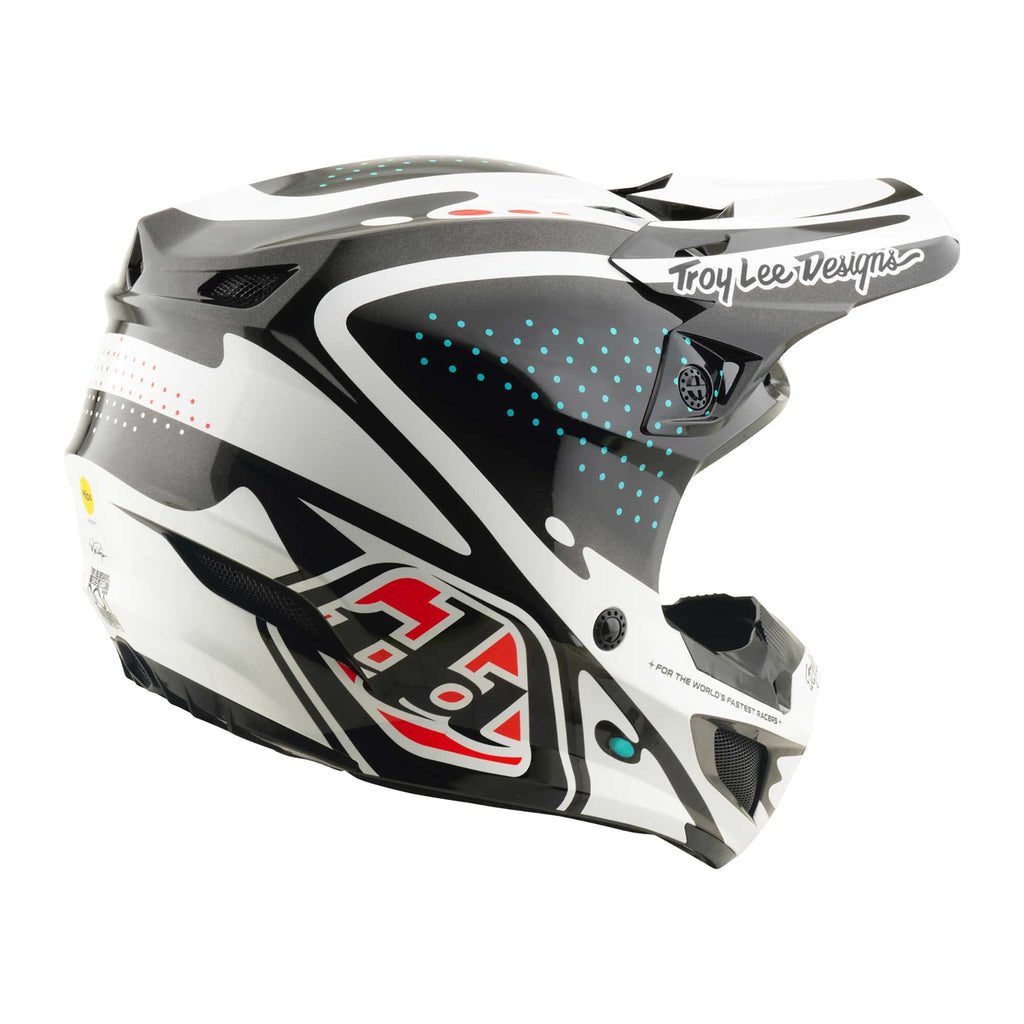 Troy Lee Designs MX | Enduro Helmet - SE5 Polycarbonate MIPS Integra - THE LINE (Black)