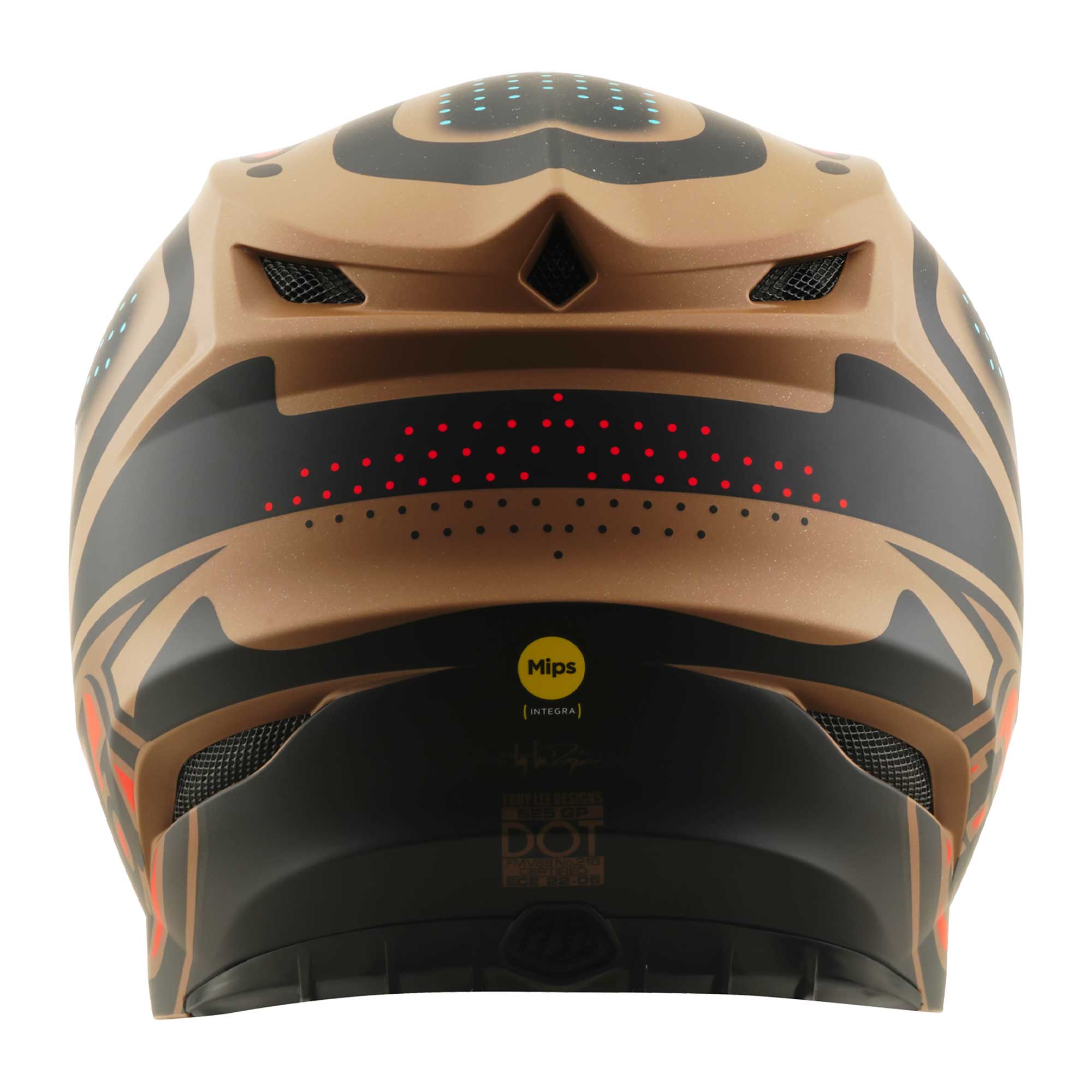 Troy Lee Designs MX | Enduro Helmet - SE5 Polycarbonate MIPS Integra - THE LINE (Sienna)