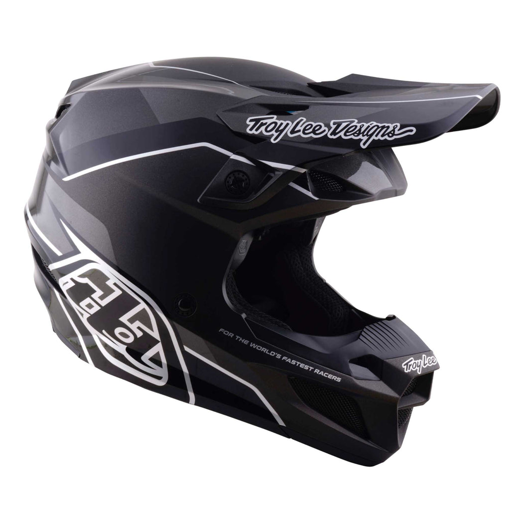 Troy Lee Designs MX | Enduro Helmet - SE5 Polycarbonate MIPS Integra STAND (Black)
