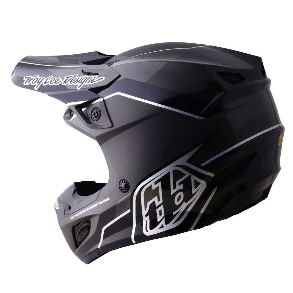 Troy Lee Designs MX | Enduro Helmet - SE5 Polycarbonate MIPS Integra STAND (Black)