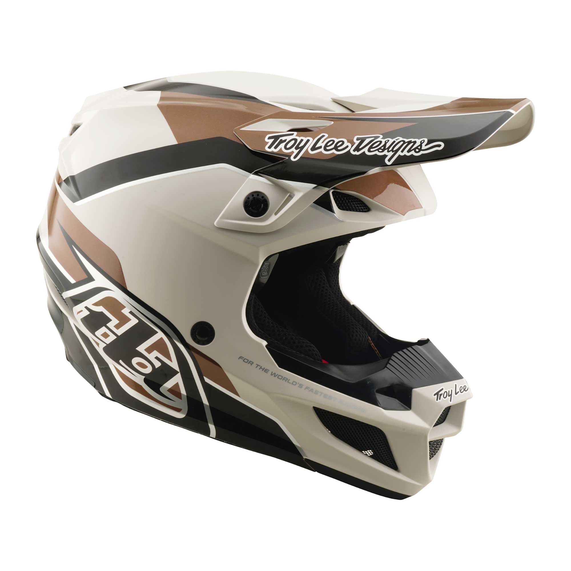 Troy Lee Designs MX | Enduro Helmet - SE5 Polycarbonate MIPS Integra - STAND (Pumice)