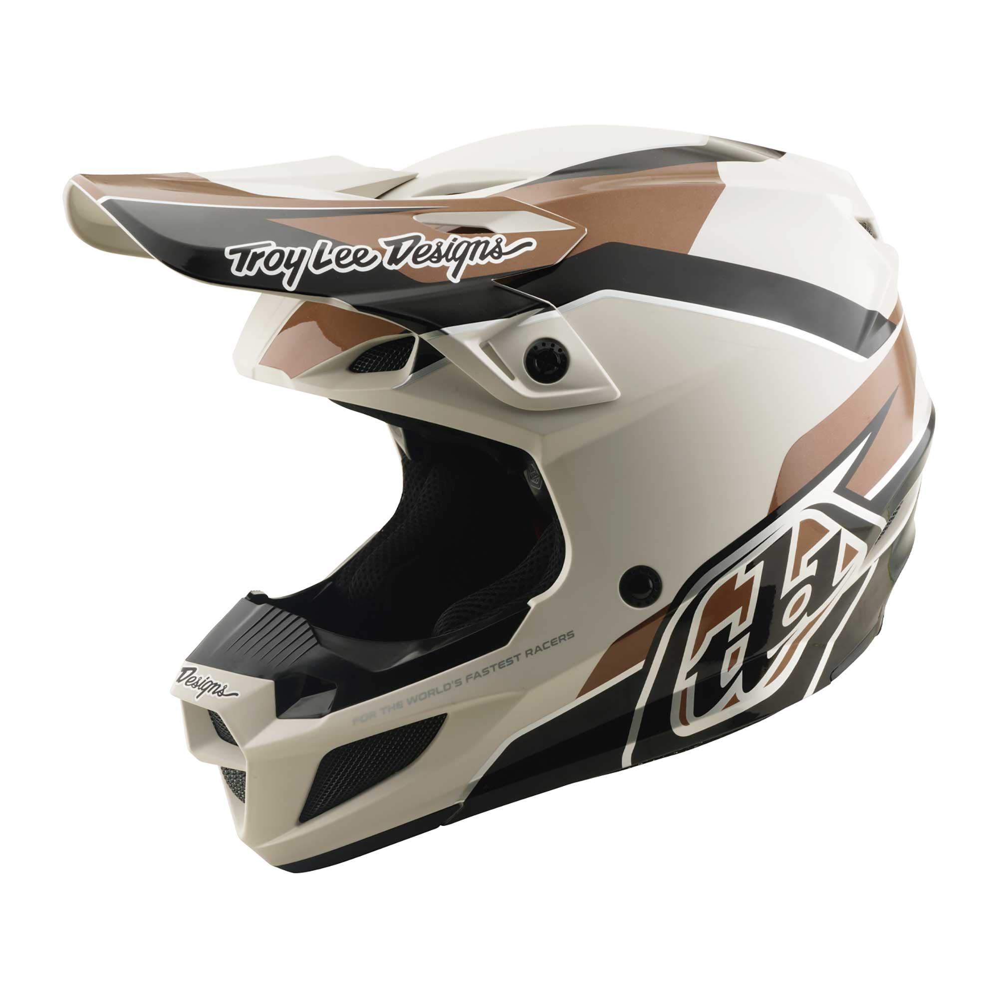 Troy Lee Designs MX | Enduro Helmet - SE5 Polycarbonate MIPS Integra - STAND (Pumice)
