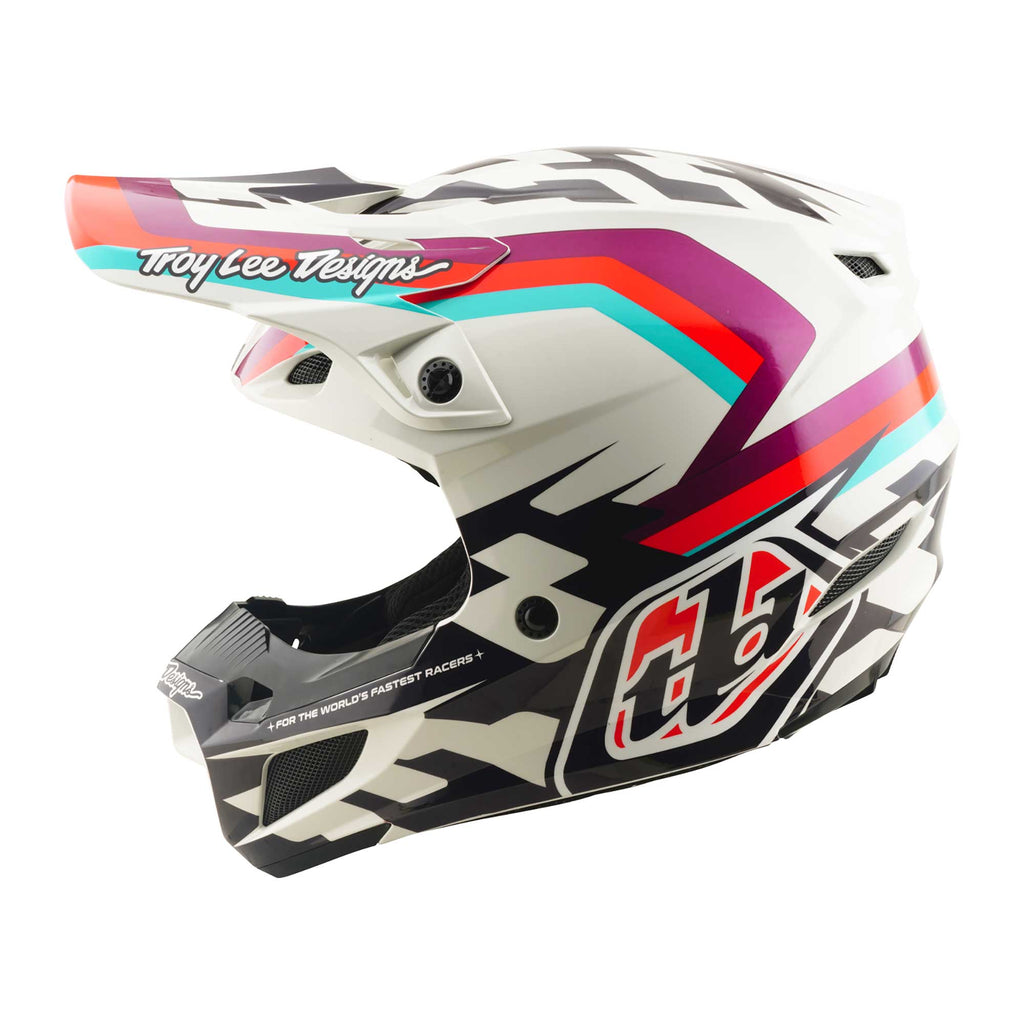 Troy Lee Designs MX | Enduro Helmet - SE5 Polycarbonate MIPS Integra - DASH (Violet)