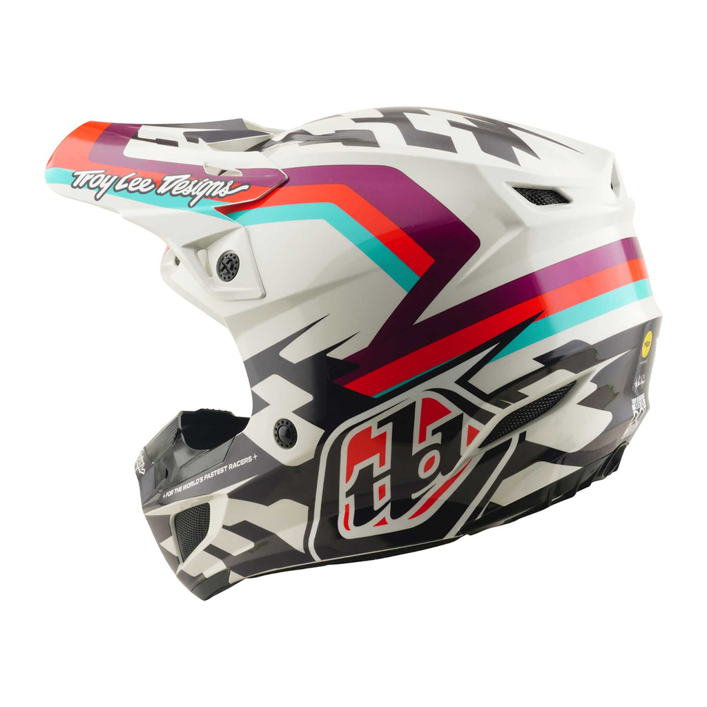 Troy Lee Designs MX | Enduro Helmet - SE5 Polycarbonate MIPS Integra - DASH (Violet)