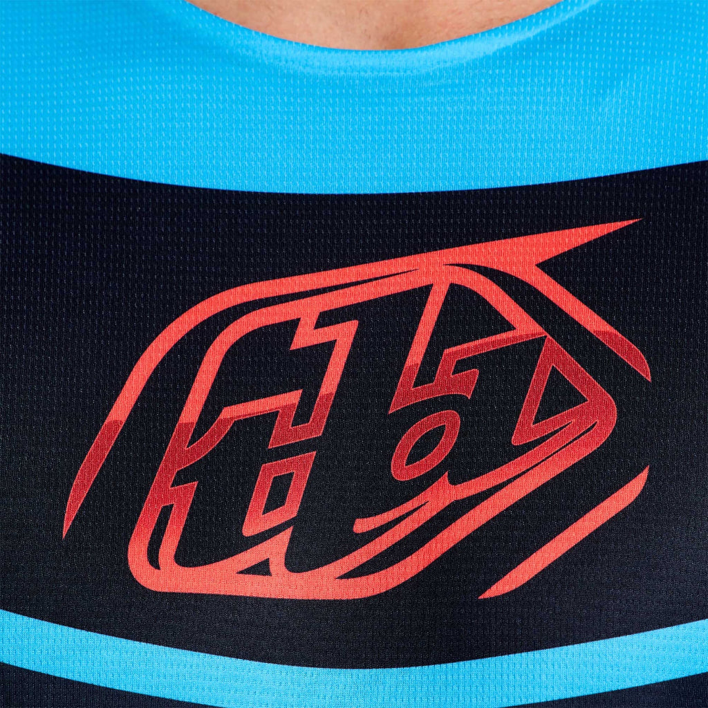 Troy Lee Designs MX Jersey - GP PRO FRAMEWORK (Black / Cyan)