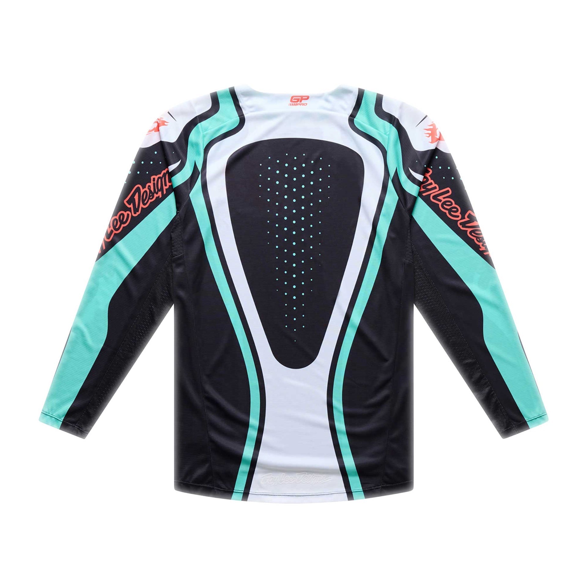 Troy Lee Designs MX Jersey - GP PRO ROLLER (Black / Teal)