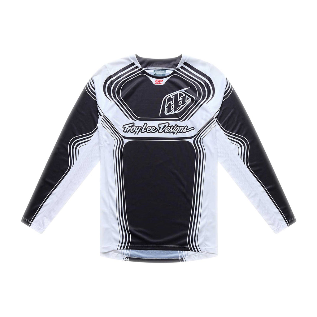 Troy Lee Designs MX Jersey - GP PRO STREAMLINE (Black / White)