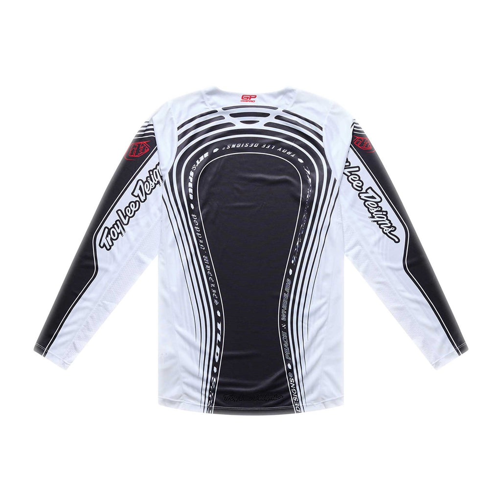 Troy Lee Designs MX Jersey - GP PRO STREAMLINE (Black / White)