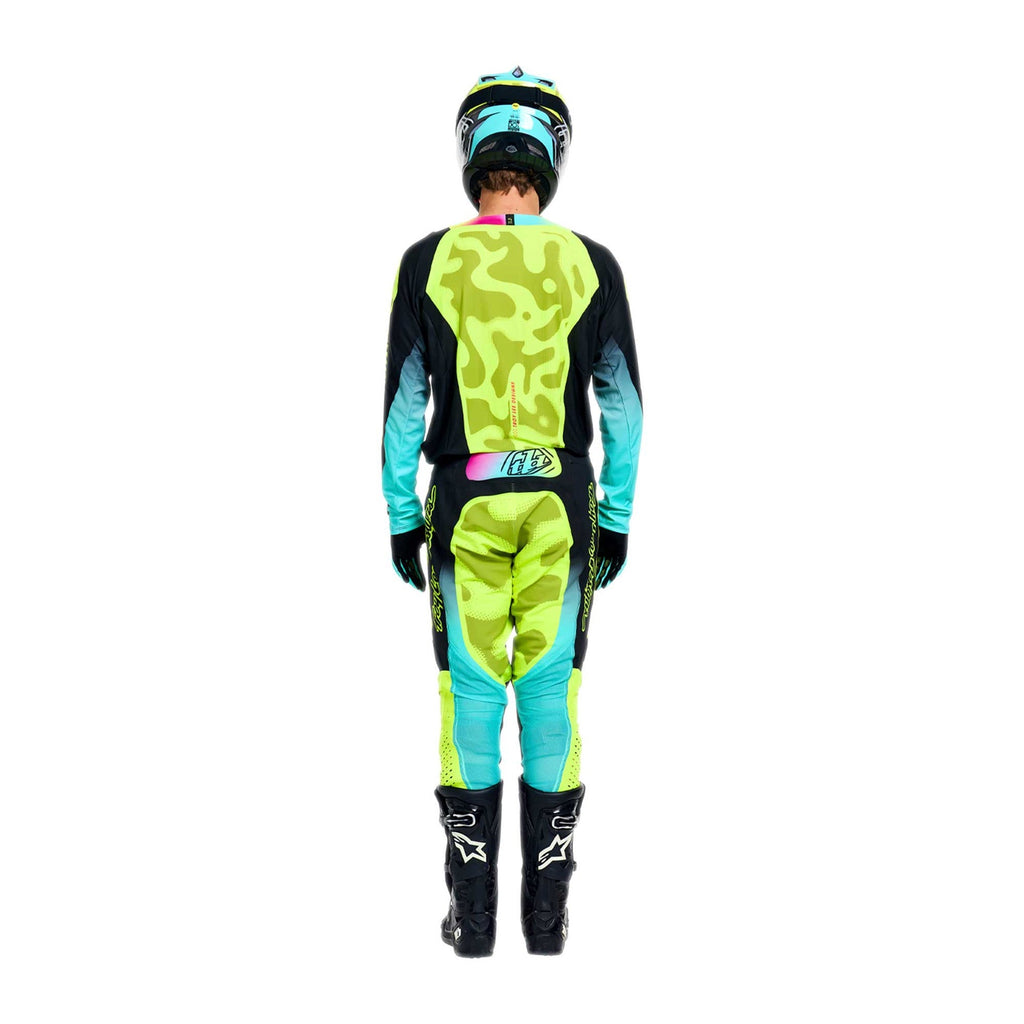 Troy Lee Designs MX Pants - SE PRO MYTH (Black / Flo Yellow)