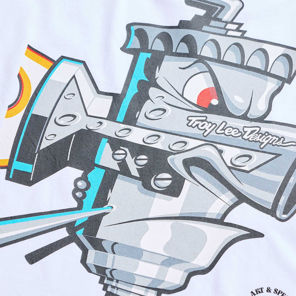 Troy Lee Designs T-Shirt - CARB CLUB (White)