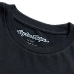 Troy Lee Designs T-Shirt - FEATHER (Black / Black)