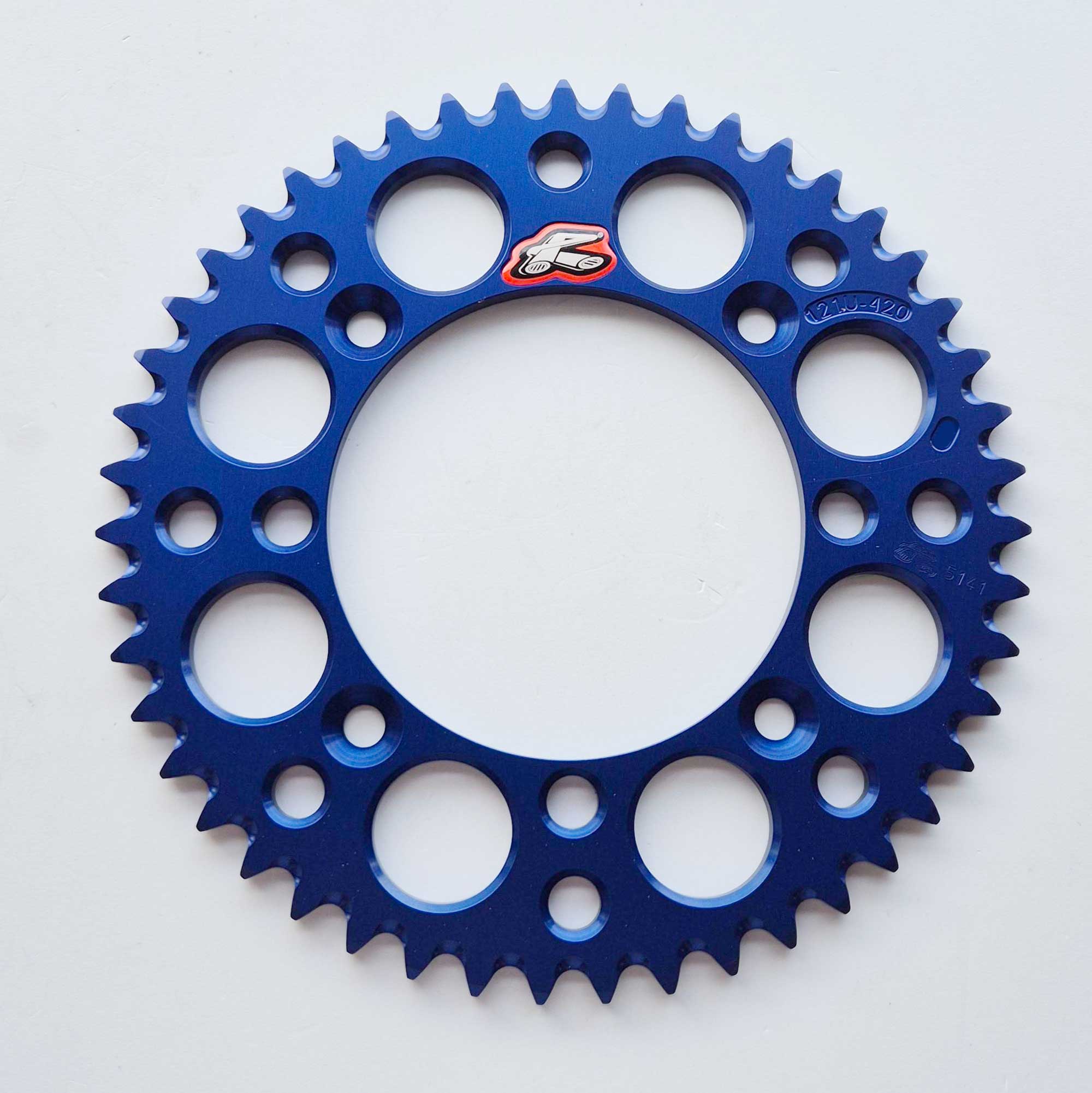 Renthal Rear Sprocket UltraLight 121U-420 - YZ65 18-26