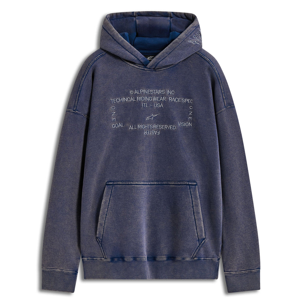 Alpinestars INFINITE Washed OVERSIZED Hoodie (Washed Navy)