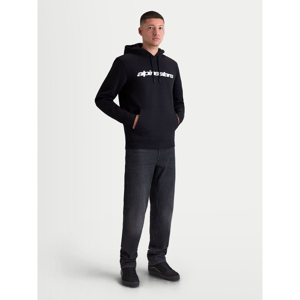 Alpinestars RACE WORDMARK Hoodie (Black/White)