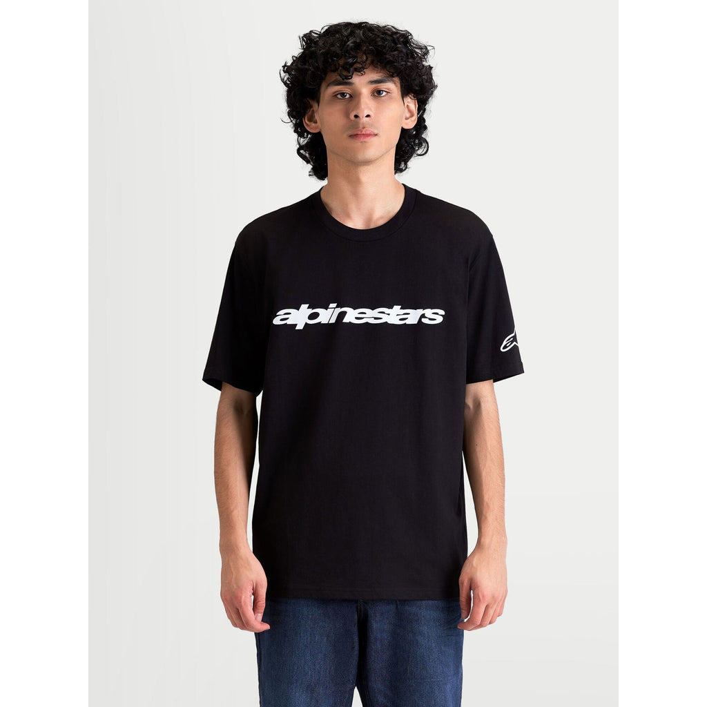 Alpinestars RACE WORDMARK SS CSF T-Shirt (Black/White)