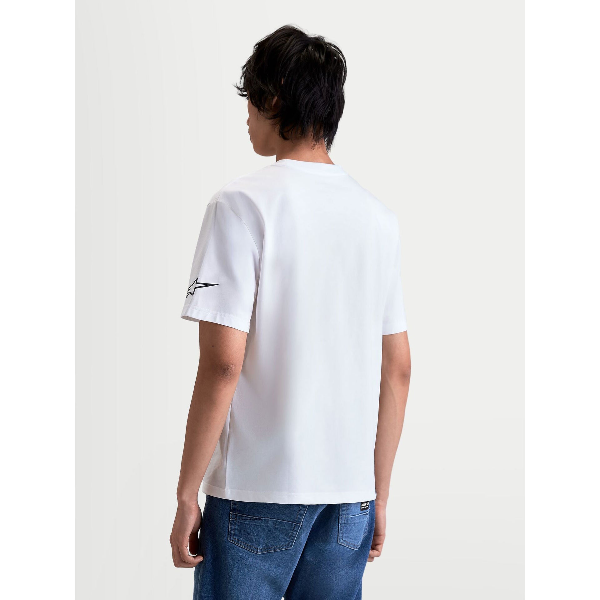 Alpinestars RACE WORDMARK SS CSF T-Shirt (White/Black)
