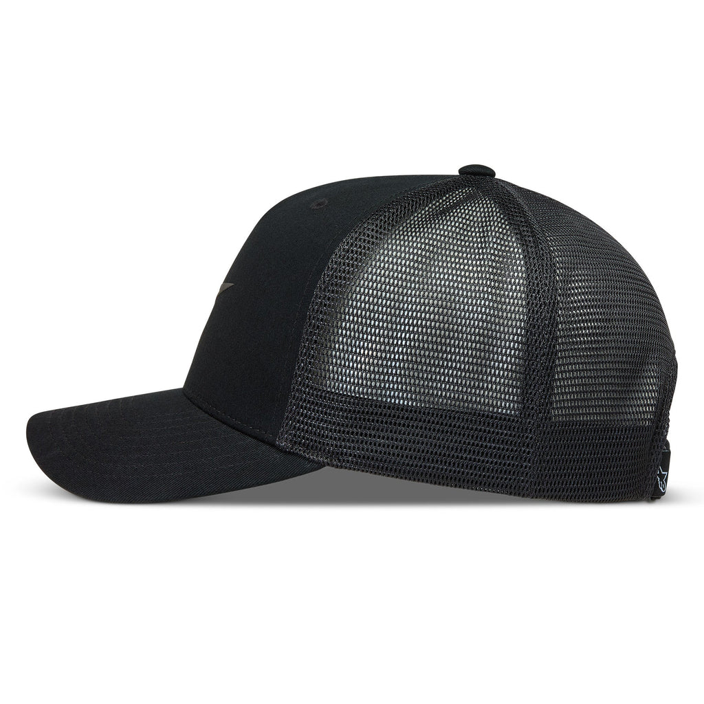 Alpinestars Snapback Cap - AUGMENT Trucker (Black/Black)