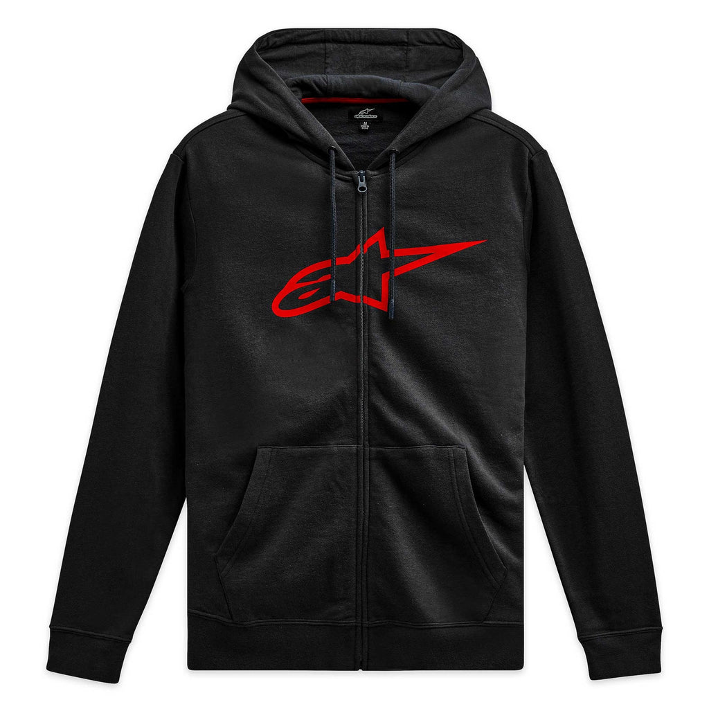 Alpinestars Zip Hoodie - Ageless V3 (Black/Red)