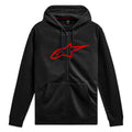 Alpinestars Zip Hoodie - Ageless V3 (Black/Red)