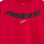 Alpinestars T-Shirt - Elliptic CSF SS Tee (Red)