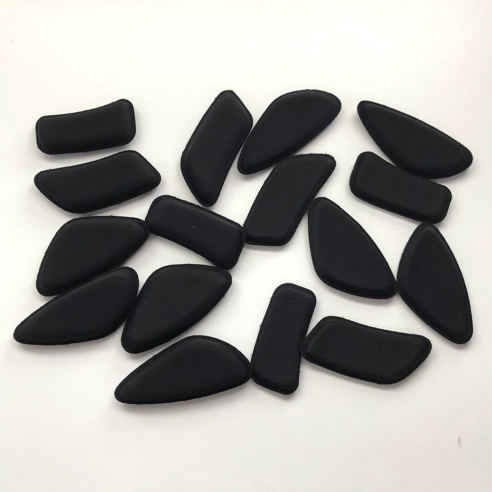 Alpinestars (Spares) BNS Neck Brace - Soft Insert Pad Set - Black