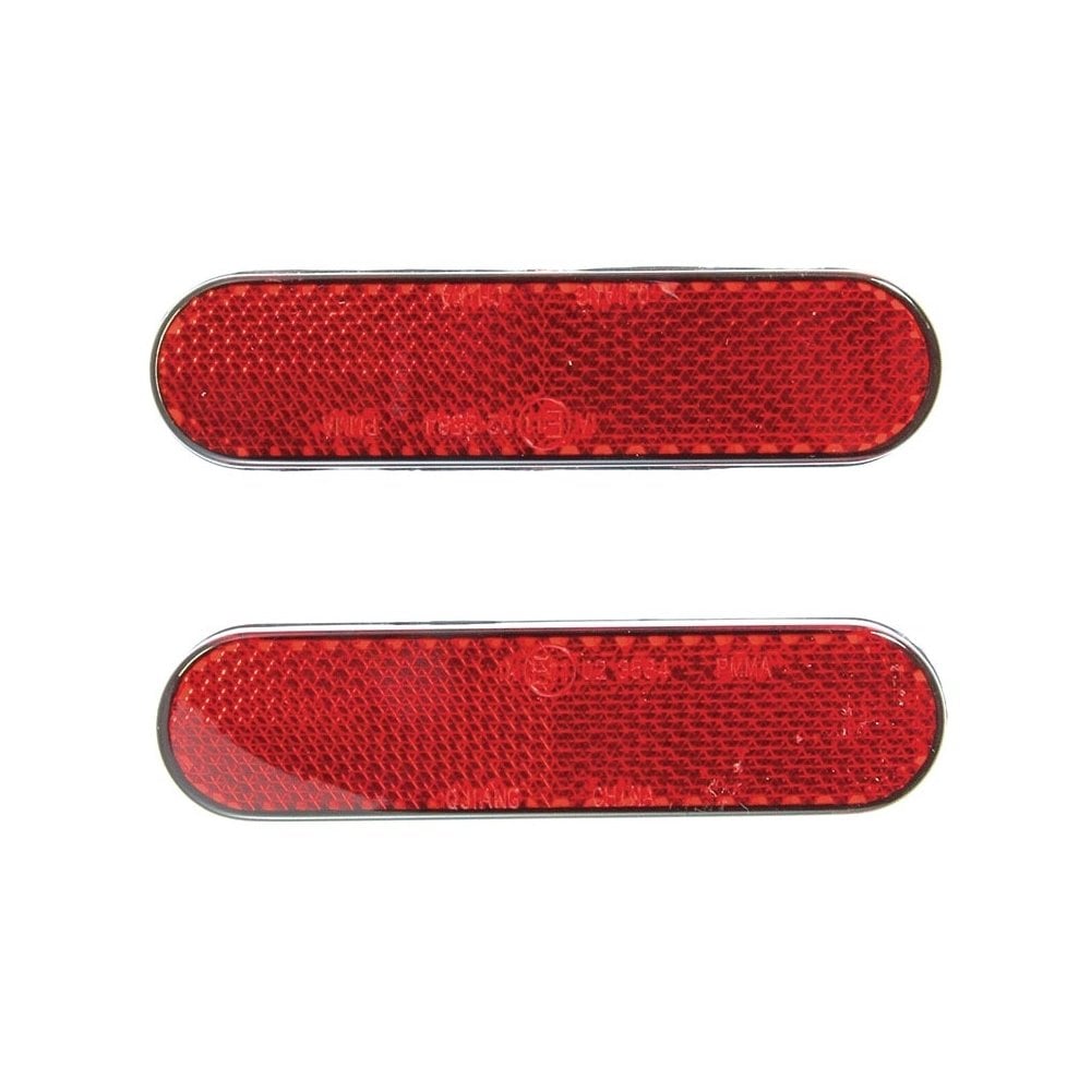 Bike It - 2 Piece Reflector Kit - Red