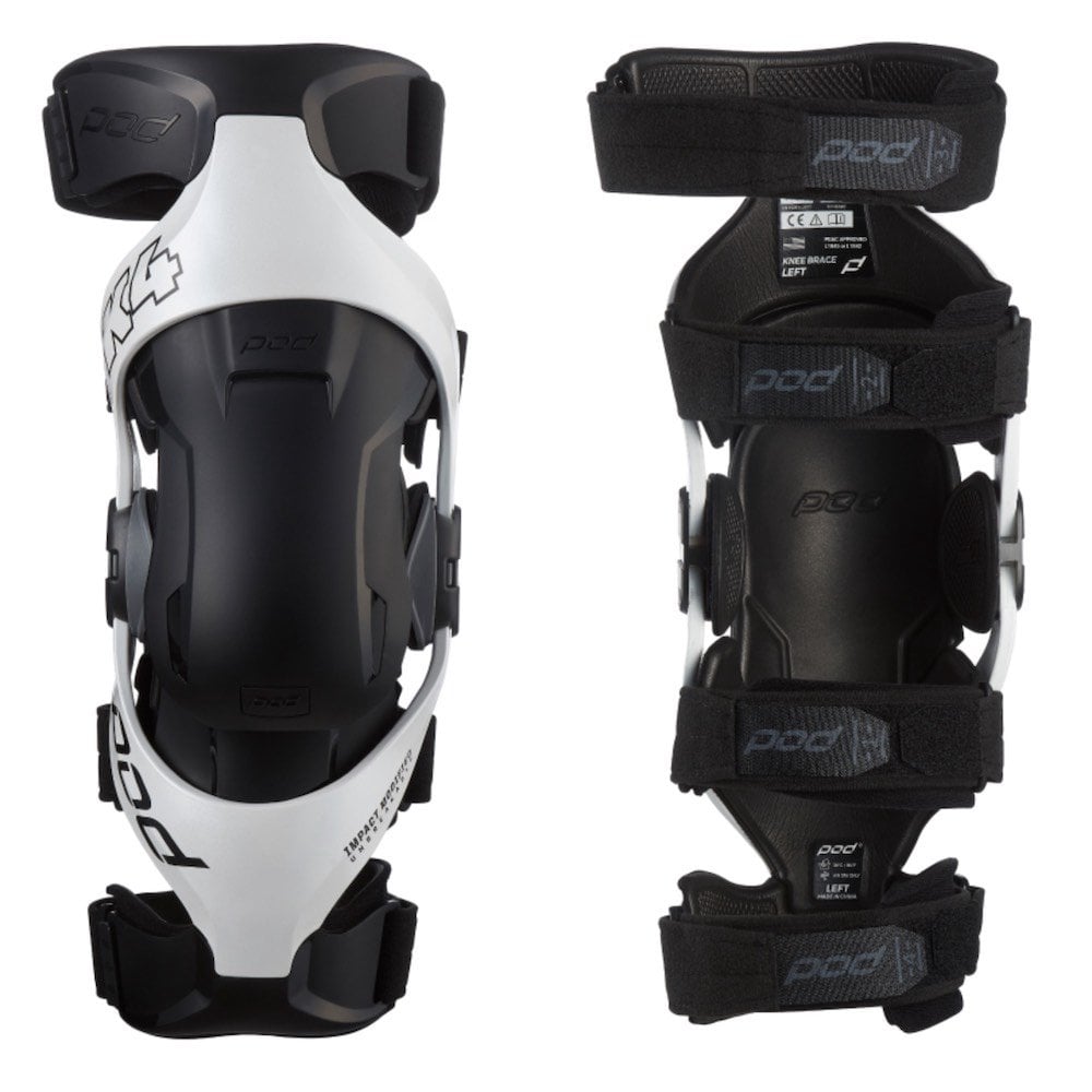 POD MX - Knee Brace - K4 2.0 - White