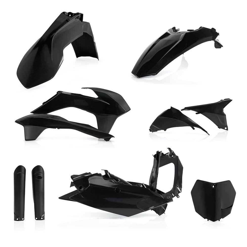 Acerbis - Full Plastics Kit - KTM SX/SXF 125-450 13-15, SX250 13-16 w/15-21 Fork Guards