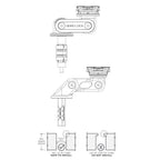 Quad Lock (Mount) - Motorcycle Fork Stem Pro (Metal)