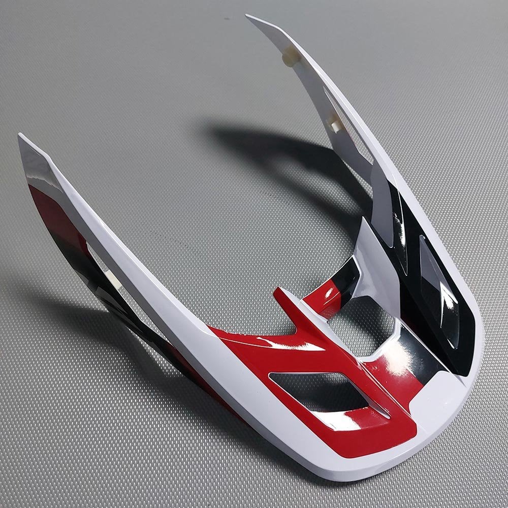 Fox (Spares) Peak - V2 MX22 Paddox - White/Black/Red (Large)