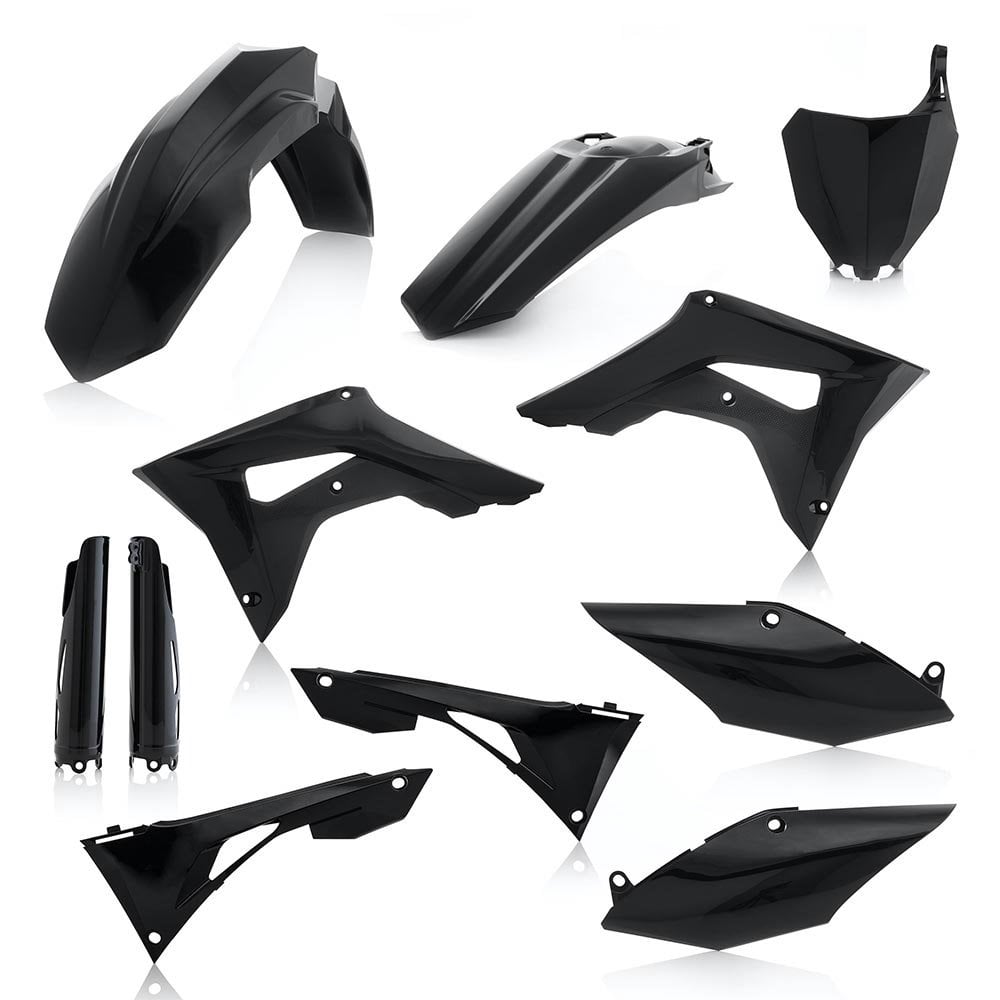 Acerbis - Full Plastics Kit w/Upper Side Panels - CRF250 18-21, CRF450 17-20 (w/19-22 Fork Guards)