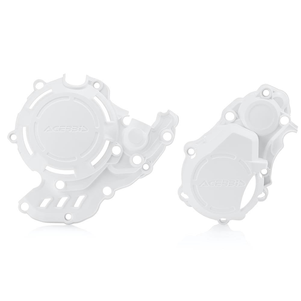 Acerbis - X-Power - Clutch & Ignition Covers - KTM EXCF250/350 17-23, XCF-W350 20-23, FREERIDE 250F 18-20, FREERIDE 350 12-17, Husqvarna FE250/350 17-23, FE350S 22-23, Gas Gas ECF250/350 21-23