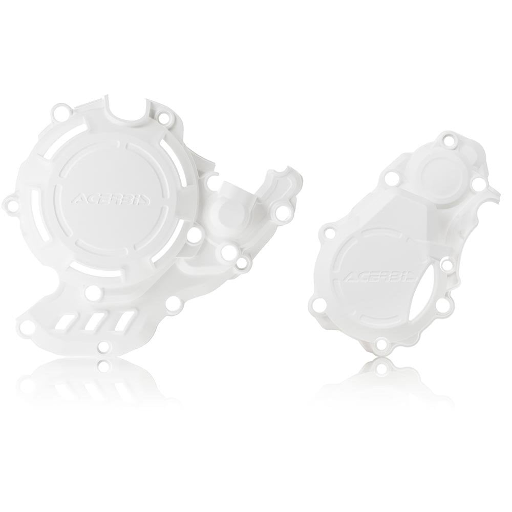 Acerbis - X-Power - Clutch & Ignition Covers - KTM SXF250/350 16-22, XC-F250/350 20-22, Husqvarna FC250/350 16-22, FX350 20-22, Gas Gas MCF250 21-23, MCF350 22-23, EXF250/350 21-23