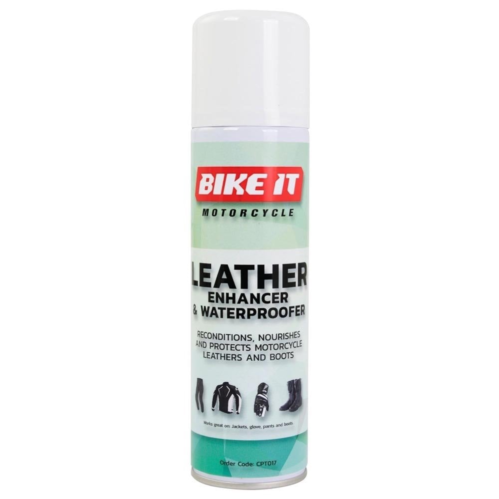 Bike It Aerosol - Leather Enhancer & Waterproofer - 250ml