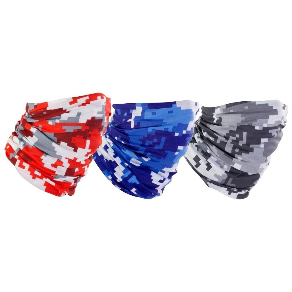 Bike It - Neck Tube Triple Pack - Urban Camo