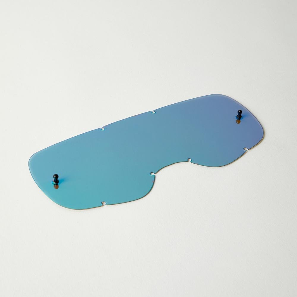 Fox (Spares) Lens - Air Space-2/Main-2 - Tear-Off - Lexan 0.7mm - Spark/Iridium