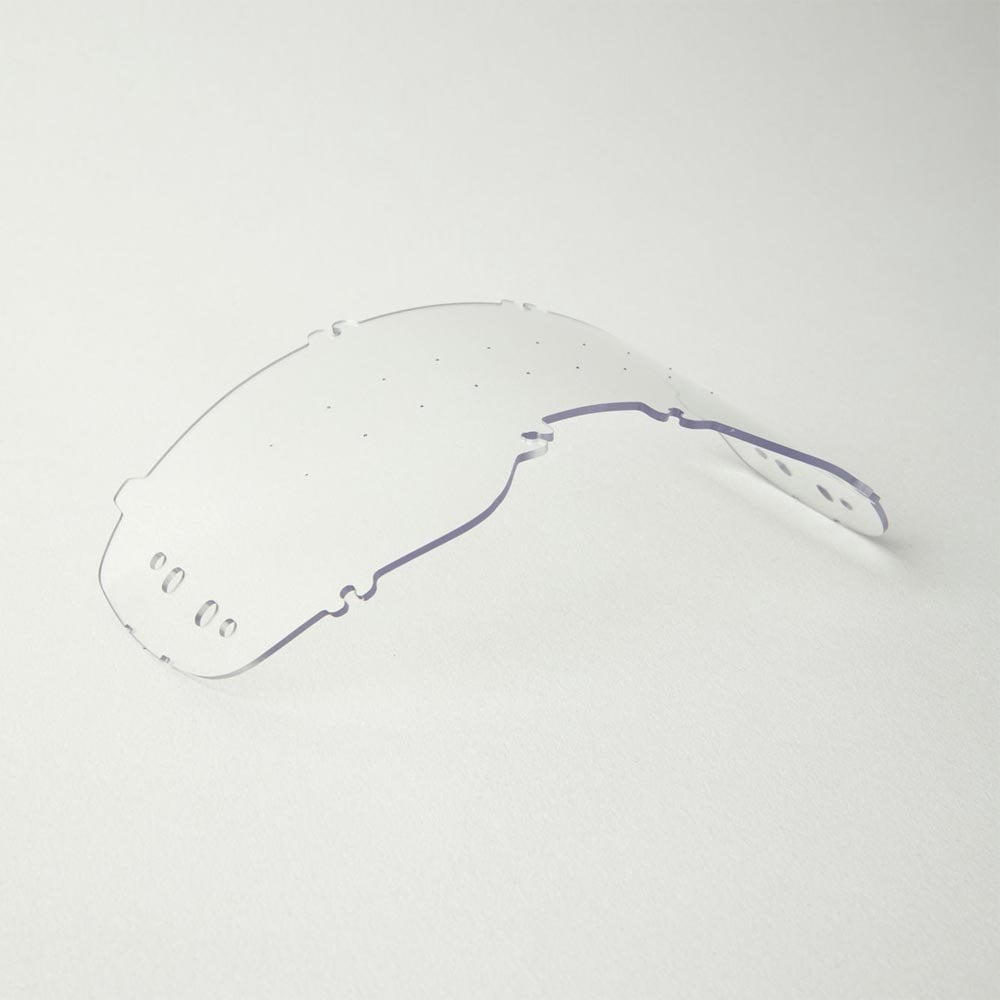 Fox (Spares) Lens - Youth - Main-2 - Roll-Off - Polycarbonate 1.4-1.8mm