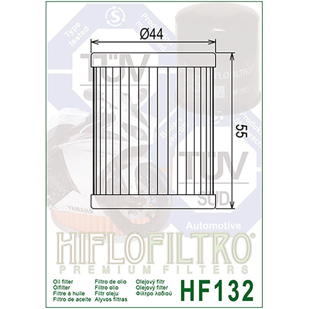 HiFlo Oil Filter - HF132 - DRZ125 03-26